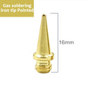 Ignition Welding Head Tips Set Butane Gas Soldering Iron Electric Blow Torch