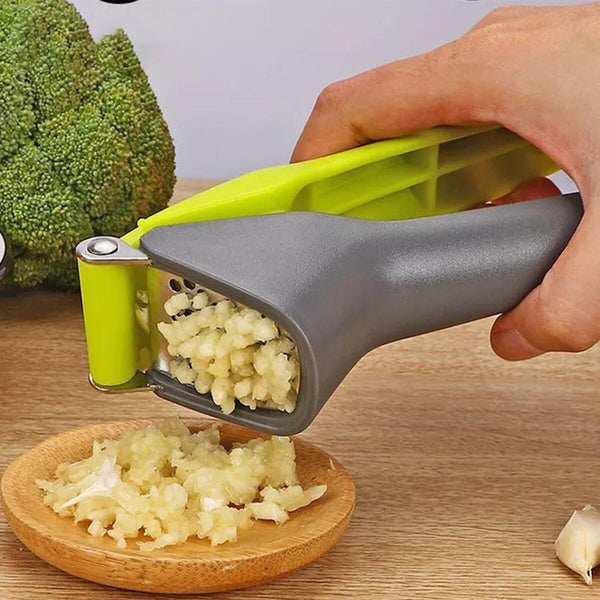 Handheld Home Kitchen Tool Garlic Press Crusher Squeezer Masher#