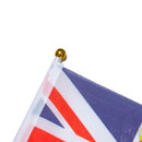 Fabric Queen's Platinum Jubilee Bunting Flags Hand Waving Flags Union Jack Flag