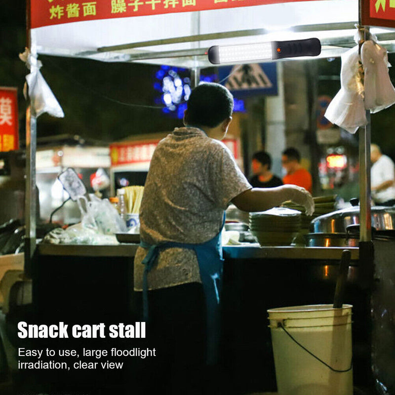 LED Work Light Camping Lantern Floodlight Emergency Flashlight USB Recharge