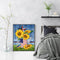 Sunflower Bird Oil Paint By Numbers Kits Canvas Picture DIY Home Decoration Gift