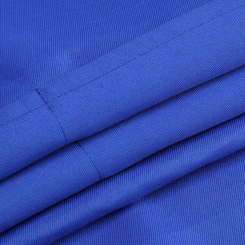 Women Men Adjustable Kitchen Apron Pure Color Waterproof Bib for Cooking