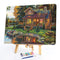 50x40cm Colorful DIY Paint By Numbers Kit Lake House Scenery Home Decor Art Gift