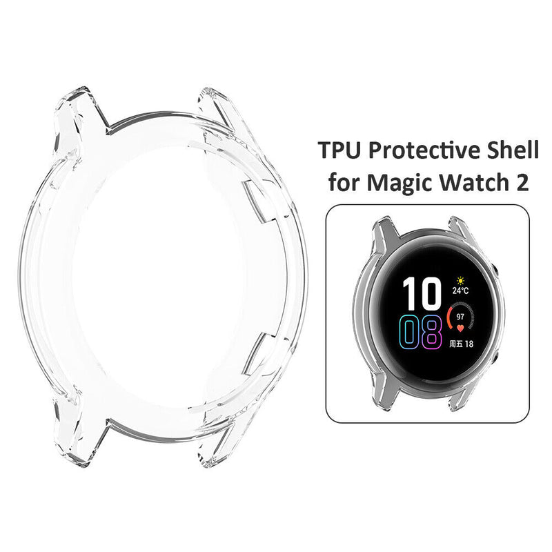 TPU Watch Case Cover Anti Scratch Shell Protector for HONOR Watch Magic 2 42mm