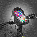 SAHOO MTB Bike Front Tube Bag Waterproof Bicycle Touch Screen Big Panner Pouch