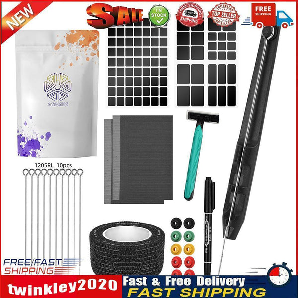 Tattoo Stick Poke Kit Hand Pen Needles Cushion DIY Body Art Supplies (5RL) Newly