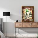 Cute Squirrel Frameless Picture Oil Paint By Numbers Hand Painted Picture Kit