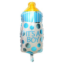 5pcs Mini Balloon Set Baby Boy Girl Foil Balloon Birthday Party Decor(Boy)