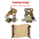 Iron Folding Table Leg Brackets Desk Chair Feet Extension Furniture Hinges Newly