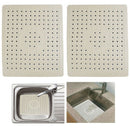 Non-Slip Tableware Durable Sink Strainer Rubber Sink Mat Protector Drain Mats