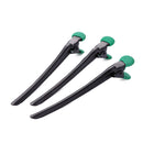 10pcs Y Shaped Metal Hairdressing Hairpins Hair Pin Grips Clamp (Green) Newly