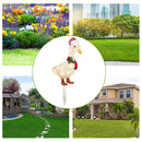 Light-Up Duck with Scarf Christmas Garden Stakes Light for Party Favor (M) Newly