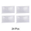 24pcs Reflective Rim Tape Strips Decals Safety Night Driving Wheel Tire Sti