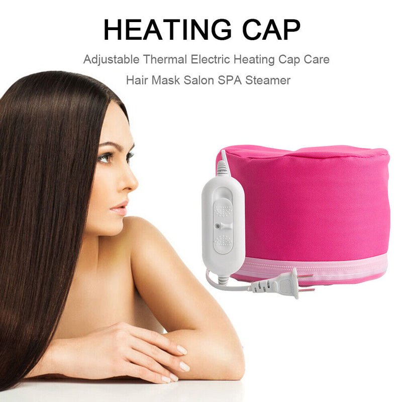 Electric Hair Care Salon Heating Hat Repairing Baking Oil Nourishing Beauty