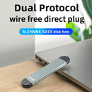 MAIWO K1683P2 10Gbps NVMe SATA M.2 SSD Case for External Hard Drive M-Key/B-Key