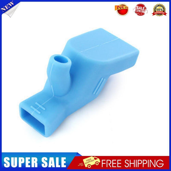 Silicone Faucet Extender Gadget Children Washing Splash-Proof Device (Blue)