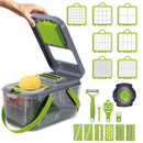 22 in 1 Multifunction Vegetable Salad Fruit Peeler Cutter Slicer Dicer Chopper#