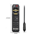 Outlets DC-AC Converter DC 12V to AC 220V 200W Car Inverter Power Adapter