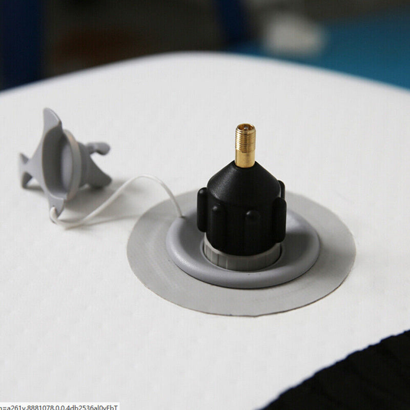 Paddle Air Valve Adaptor Inflatable Boat Kayak Tire Compressor Converter  Newly