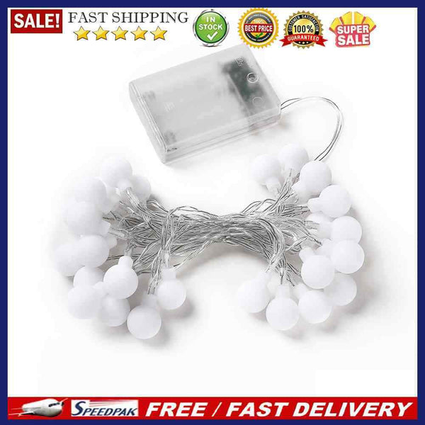 LED Bulbs String Lights Outdoor Garden Waterproof Ball String Decoration Lamp