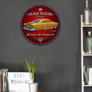 Lead Sleds Retro Metal Plate Tin Sign Plaque Poster for Bar Club Cafe Decor