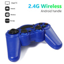 2.4G Wireless Gaming Controller USB Receiver Joystick (No stand Blue) Newly