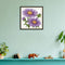 12 Month Flower Cross Stitch Printed Canvas DIY Needlework (September H431)