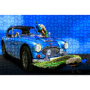 1000pcs DIY Paper Jigsaw Puzzle Modern Car Educational Toys for Adults Chil