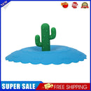 Silicone Heat-resistant Dust-proof Cup Lids Bowl Cover Food Lid (Cactus)