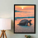 5D DIY Full Drill Diamond Painting Cross Stitch Kit (Sandy Beach-k526)