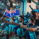 Mini Handheld Flags Diamond Painting National Flag with Pole (Australia)