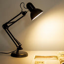 Home Switch Night Bedside LED Adjustable Dimmer Table Lamp Desk Lamps Black