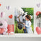 Girl Horse Oil Paint by Numbers Hand Painted Frameless Picture Home Ornamen