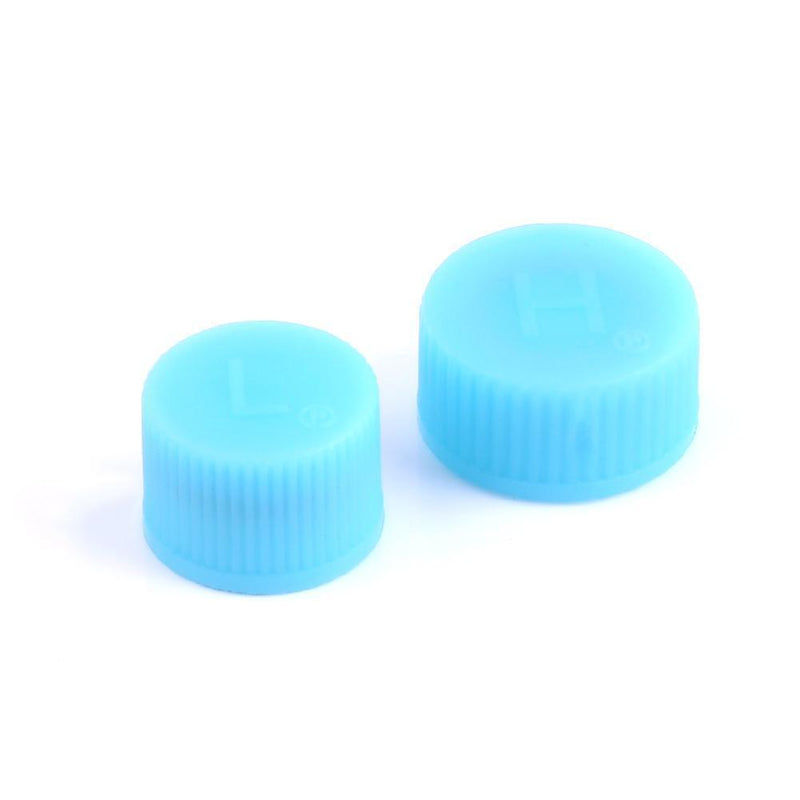 Car Air Conditioning Refrigerant Dust Protection Core Valve Caps High and Low Side Por