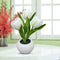 #A LED Flower Night Light Simulation Tulip Flowerpot Potted Plant Atmosphere Lam