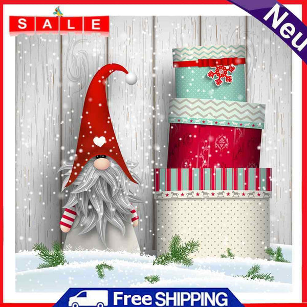 Christmas Cake 5D DIY Full Round Drill Diamond Painting Rhinestone Mosaic Craft
