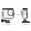 For TELESIN GoPro Hero 10 waterproof case Action Camera Case 50m