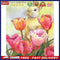 Rabbit in Flowers Colouring Oil Canvas DIY Hand Painted Art Paint By Numbers