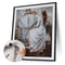 Girl Priest Oil Paint By Numbers Wall Art Posters Picture Craft Kit Home Gift