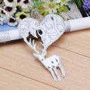 DIY Craft Cutting Dies Stencils Scrapbook Embossing Album Card Gift(Heart)