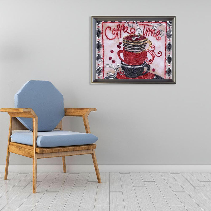 5D DIY Special-shaped Diamond Painting Cross Stitch Embroidery (H026 Cup)