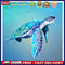 Swimming Turtle Canvas Paint By Numbers Oil Hand Painted Drawing Kit Home D