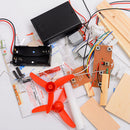 Educational Toys Science STEM Kit Toys Remote Control Wind Ship Small Invention