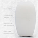 Silicone Ice Ball Face Massager Skin Care Lifting Contouring Tools (White) Newly