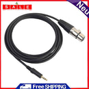 YouN XLR 3-Pin Female to 3.5mm TRS Male Audio Cable for Cell Phone