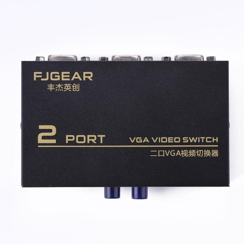 1 to 2 Monitor Switch 130MHz 2 Port Monitor Switch VGA SVGA Video Splitter Bo