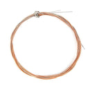 6pcs/set Copper Rust-proof Folk Guitar Strings Acoustic Guitar Parts (Red) Newly