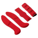 Helmet Padding Kit Sponge Pad Bike Motorcycle Replacement Pads with Insect Net~~