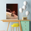 DIY Digital Oil Paint By Numbers Little Prince Color Drawing Modern Canvas Art