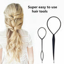 tool Ponytail DIY  Twist Curler Bun Roller Maker Hair Clip Hair Braiding